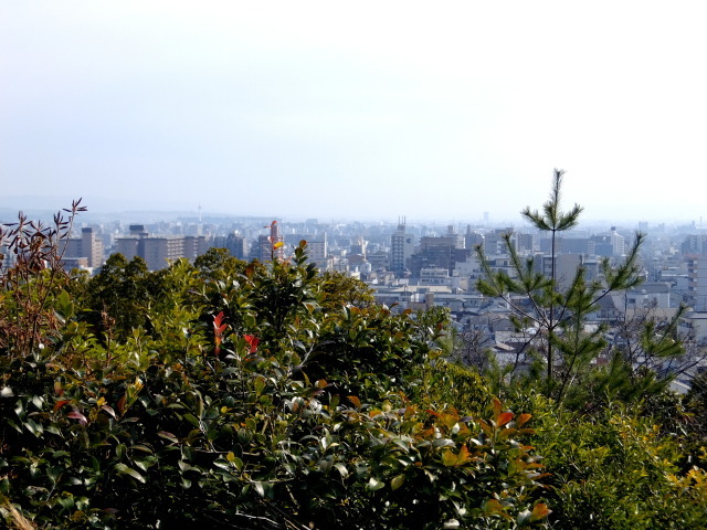 早春の京都をめぐる （２）龍安寺から船岡山、清明神社へ_f0100593_17220200.jpg