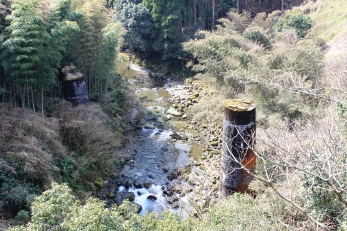 熊延鉄道跡を行く（その１）（第二鉄橋）。_c0368903_16221935.jpg