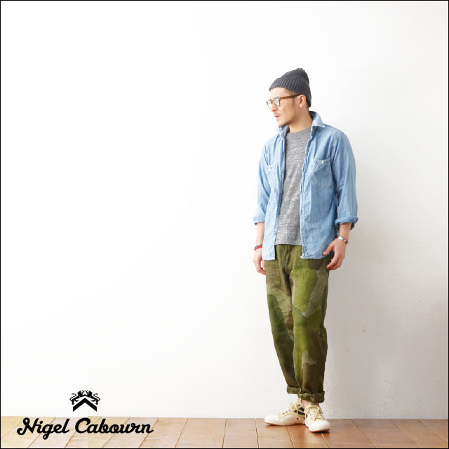 Nigel Cabourn [ナイジェル ケーボン] REVERSIBLE PANT (REV CAMO) [80340050000] MEN\'S_f0051306_19324623.jpg