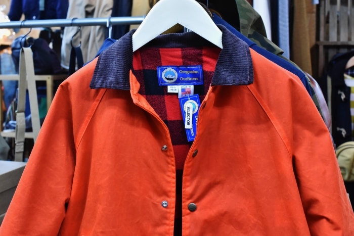 アメリカ流・DAILY Barbour ･･･ Oregonian Outfitters　WAX CLOTH COACH JACKET！★！_d0152280_01274539.jpg