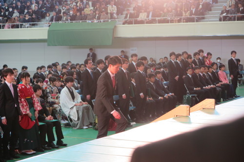 平成２８年度　 山形大学工学部第６５回学位記授与式 山形大学大学院理工学研究科第５２回学位記授与式・４_c0075701_23555689.jpg