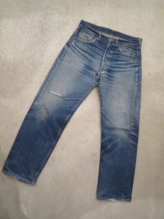 VINTAGE LEVI'S 501 BIG-E HIGE ヒゲ落ち スーパーヒゲ VINTAGE LEVI'S 501 BIG-E HIGE ヒゲ落ち スーパーヒゲ