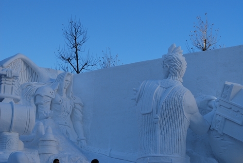 北海道最終日・一足早い雪まつり♪_a0133886_16340212.jpg