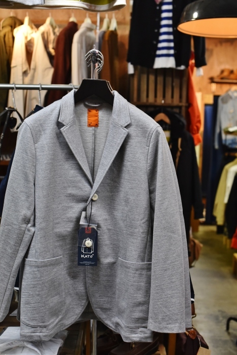 Kato ・・・ SWEAT TAILRORED JACKET!★!_d0152280_11404227.jpg