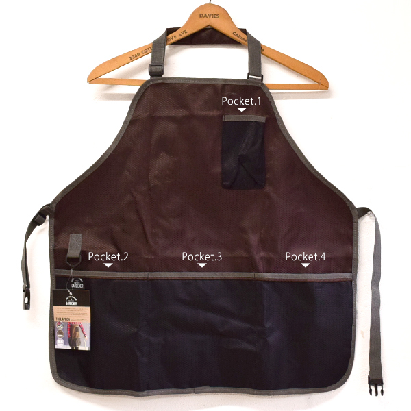 おすすめ☆ACTIVE GARDENER TOOL APRON 撥水加工 ガーデン エプロン_f0318397_10213619.jpg