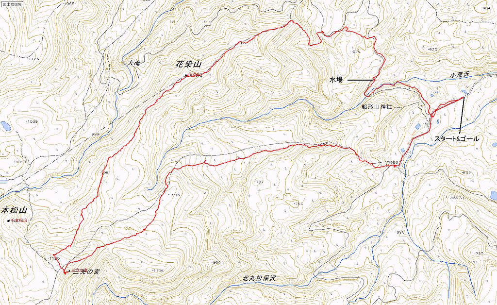 花染山。ブナ回廊を楽しむ。_e0137200_21374675.jpg