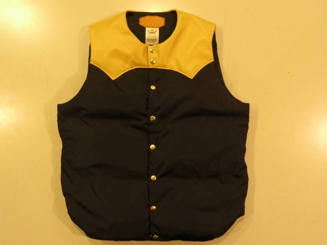 \"RockyMountainFeatherbed × TheThreeRobbers PROCESS DOWN VEST MAN - ORDER\"ってこんなこと。_c0140560_18094586.jpg
