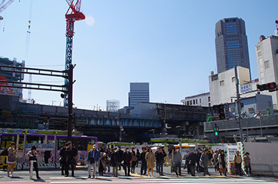3月22日(水)今日の渋谷109前交差点_b0056983_16052309.jpg