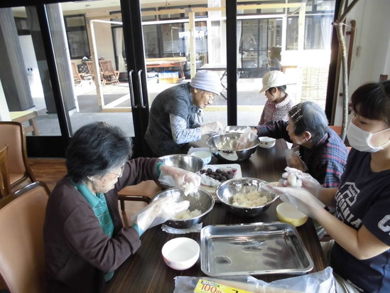 ぼた餅作り_f0220087_16233716.jpg
