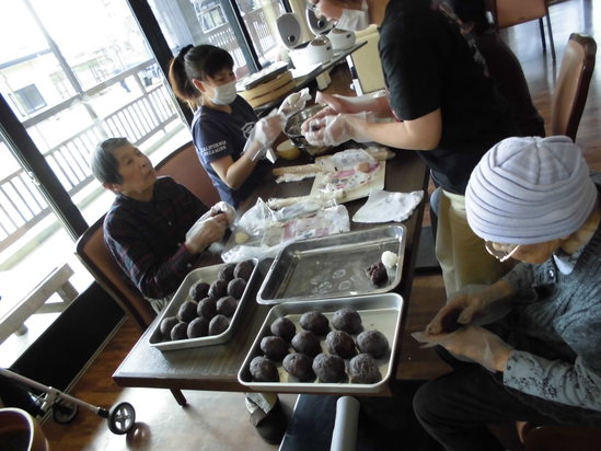ぼた餅作り_f0220087_1625177.jpg