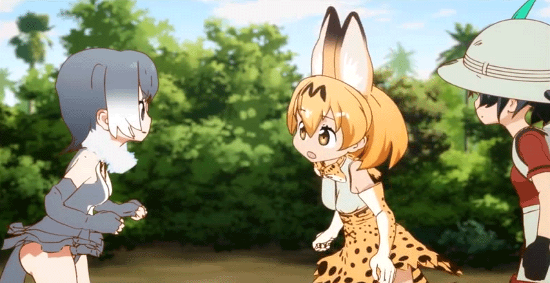 アニメ「けものフレンズ」チェック中♪ ～その1～_c0137122_06581861.gif