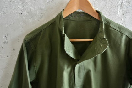 Swedish army M59 stand collar pullover shirts dead stockと仙台店スタッフ募集のお知らせ_f0226051_17224887.jpg