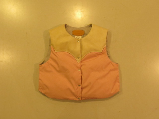 \"RockyMountainFeatherbed × TheThreeRobbers PROCESS DOWN VEST WOMAN - ORDER\"ってこんなこと。_c0140560_14090905.jpg