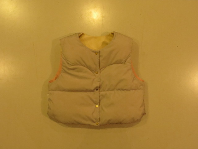 \"RockyMountainFeatherbed × TheThreeRobbers PROCESS DOWN VEST WOMAN - ORDER\"ってこんなこと。_c0140560_14101411.jpg