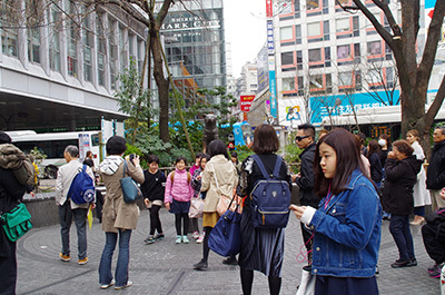 3月23日(木)今日の渋谷109前交差点_b0056983_11400603.jpg