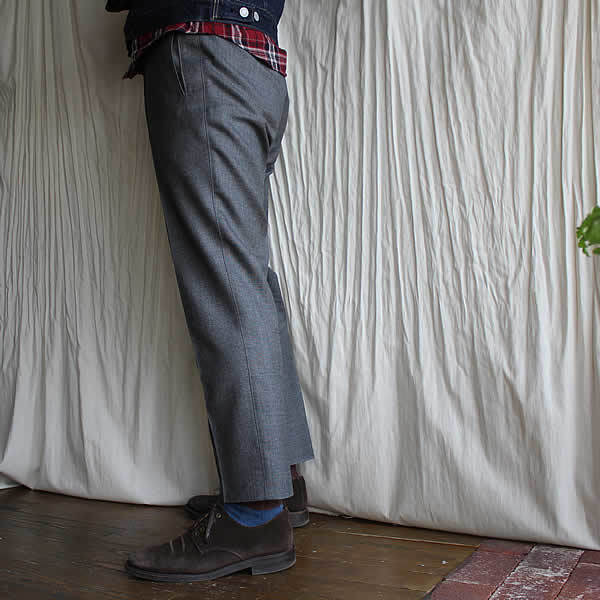 Atelier de vêtements×ARAN 『military trousers』_c0181543_16244583.jpg