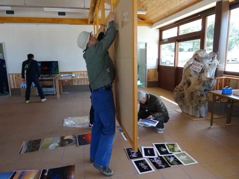 せんなん里海公園「しおさい楽習館」オープンセレモニー会場準備_c0108460_21160926.jpg
