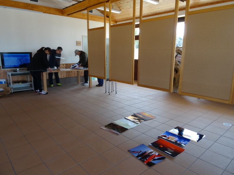 せんなん里海公園「しおさい楽習館」オープンセレモニー会場準備_c0108460_21175714.jpg