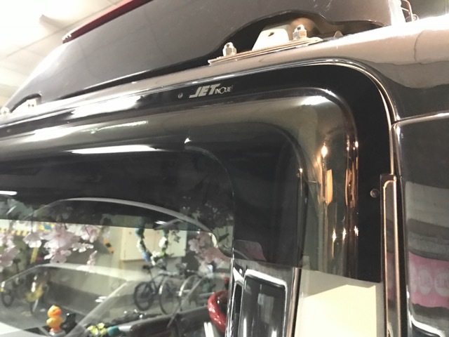 社外品大型ドアバイザー お仕事奮闘にっき 中山自動車販売オフィシャル