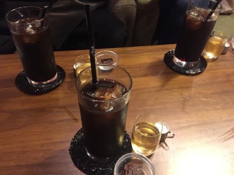 喫茶 1er ぷるみえ (高菜と鶏そぼろご飯中華あんかけソース)_e0115904_15171366.jpg