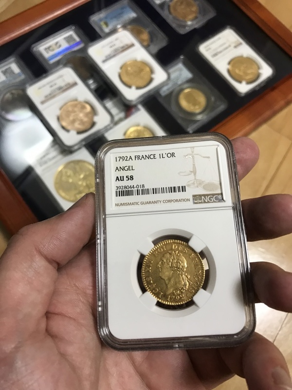 ルイ16世 存命中最後の24 Livres金貨!_d0357629_12180397.jpg