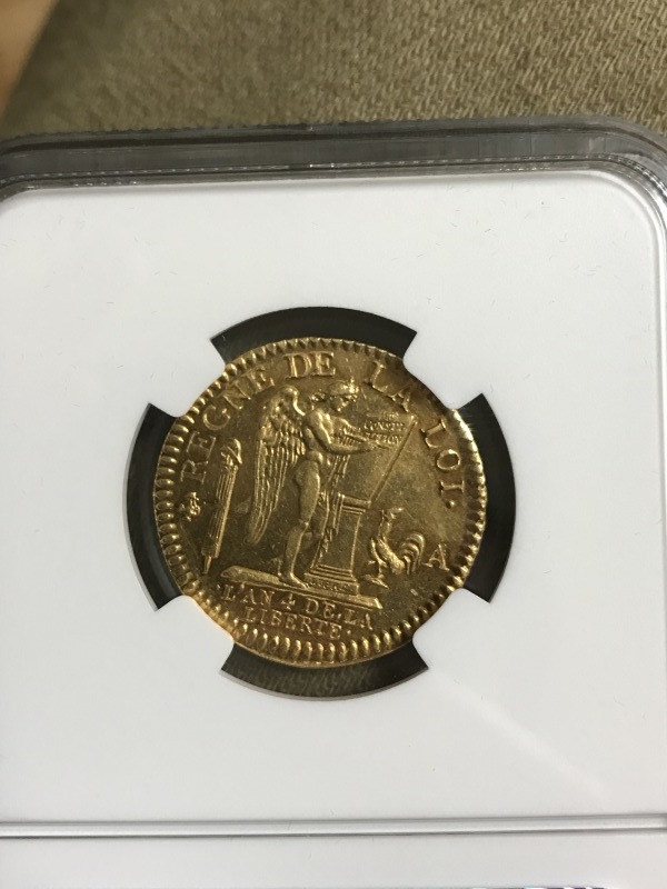 ルイ16世 存命中最後の24 Livres金貨!_d0357629_12185704.jpg
