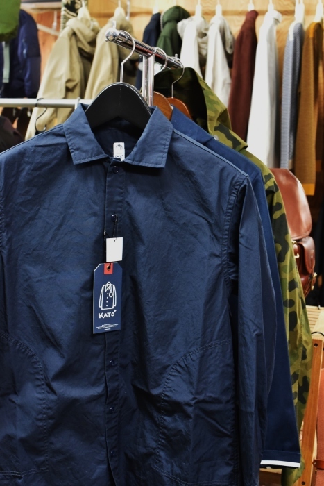 注目の春コート★ Kato ・・・ SHIRTS COAT JACKET!♪!_d0152280_08081528.jpg