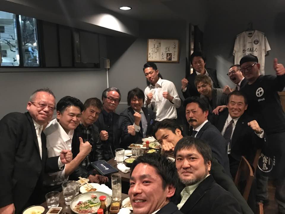 稲葉塾長の稲葉塾男飲み会（熱い男の集まり）に出席させていただきました。_c0186691_1926125.jpg