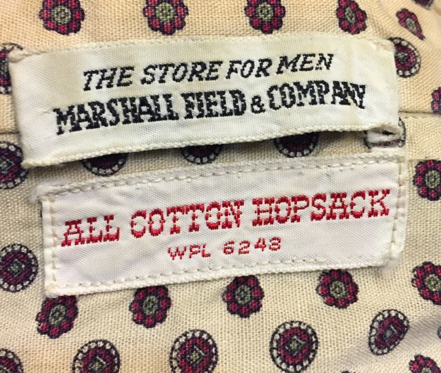 ６０s　all cotton  HOP SACK マーシャルフィールド プルオーバーB.D shirts!_c0144020_13390021.jpg