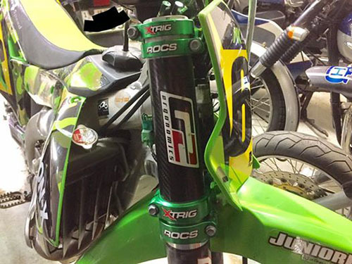 XTRIG トリプルクランプ ロックス（KX450F）_a0170631_17074715.jpg