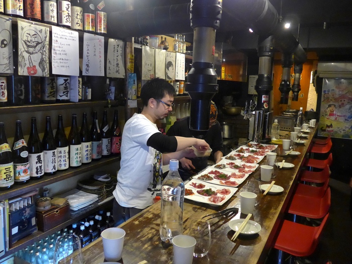 吉祥寺「ホルモン酒場　焼酎家　わ」で肉祭り。_f0232060_196037.jpg