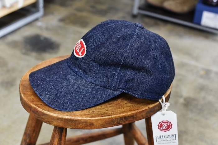 FULL COUNT ・・・ DENIM CAP 「FULL」CAP と 「F」CAP!★!_d0152280_17180226.jpg