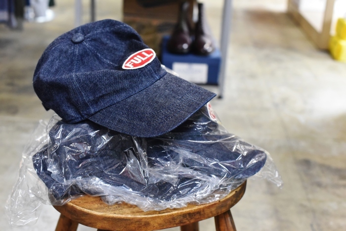 FULL COUNT ・・・ DENIM CAP 「FULL」CAP と 「F」CAP!★!_d0152280_17182531.jpg