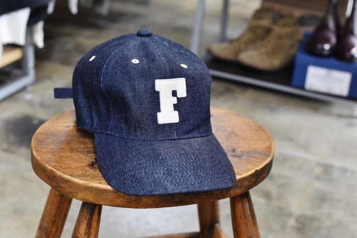 FULL COUNT ・・・ DENIM CAP 「FULL」CAP と 「F」CAP!★!_d0152280_17185809.jpg
