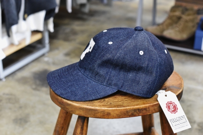 FULL COUNT ・・・ DENIM CAP 「FULL」CAP と 「F」CAP!★!_d0152280_17192449.jpg