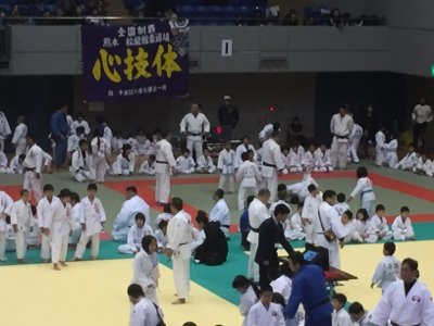 2017 馬場道場九州少年柔道錬成会 1日目_b0172494_11030603.jpg
