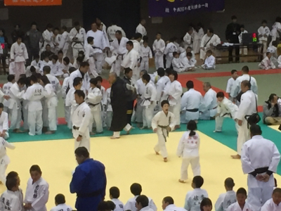 2017 馬場道場九州少年柔道錬成会 1日目_b0172494_19395428.jpg