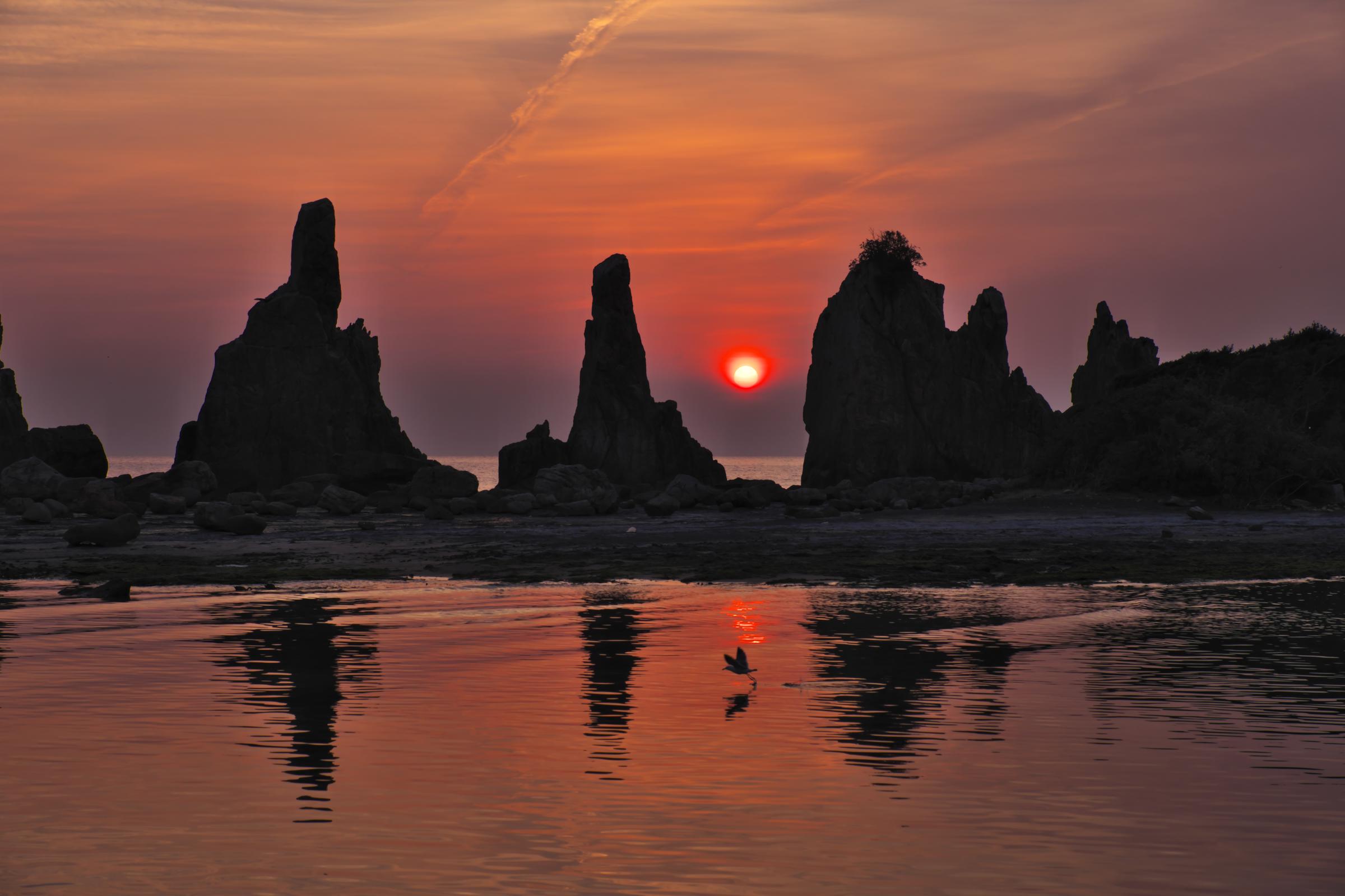 串本朝日 夕日 気ままな写真帳