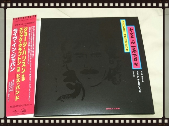 GEORGE HARRISON with ERIC CLAPTON and HIS BAND / LIVE IN JPAN 紙ジャケ_b0042308_16513667.jpg