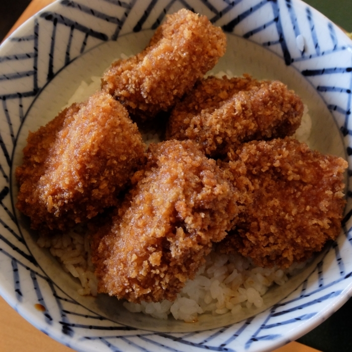 志多美　　桐生名物　ソースかつ丼_f0050534_18013478.jpg