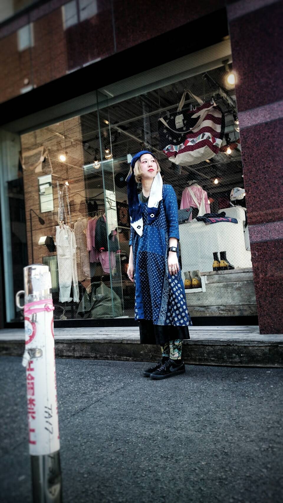 ドレミ様 KAPITAL フレンチクロスリネン パッチワーク スカート ドレミ様 KAPITAL フレンチクロスリネン パッチワーク スカート