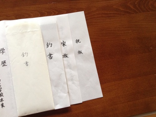 釣書 : 暮らしのおともに