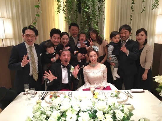結婚式しました　披露宴編　　入荷フランスアンティーク　ロングシャツ。セーラーパンツ。_f0180307_15440362.jpg