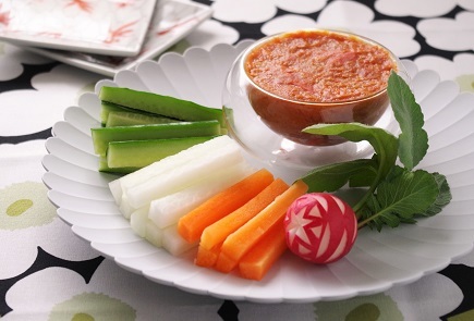 万能調味料!トマト味噌で野菜ディップ_f0168317_19463333.jpg