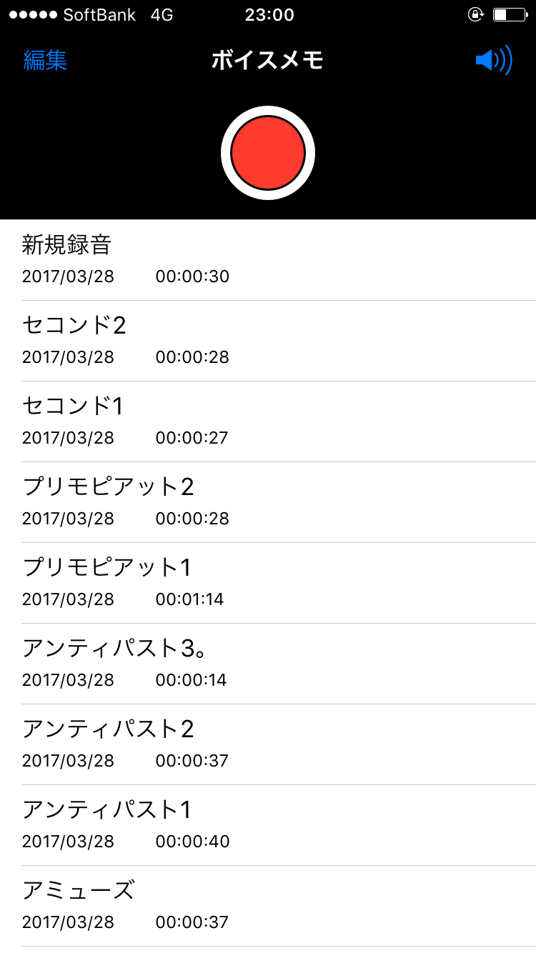 初ディナー！（3月28日の『ペリーニ アダージオ』初ディナー！通算6回目の訪問）_b0136045_09035592.jpg