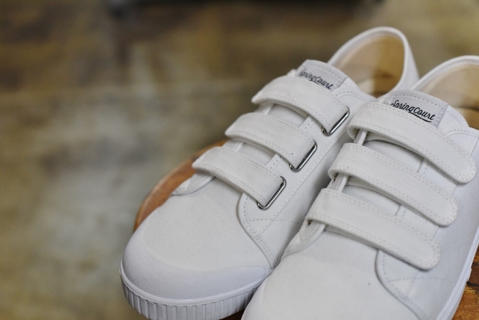 春夏・絶対★ Spring Court (NEW) ・・・ G2 VELCRO WH CANVAS!★!_d0152280_21301476.jpg