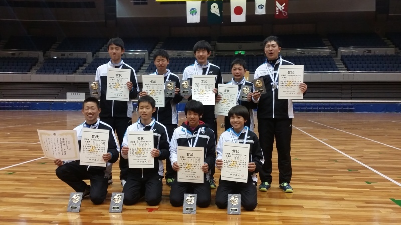 都道府県対抗全日本中学生ソフトテニス大会を終えて 中学校ソフトテニス男子三重県選抜チームのページ