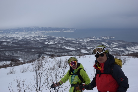 2017年1月22日塩谷丸山岳を滑る_c0242406_18522765.jpg