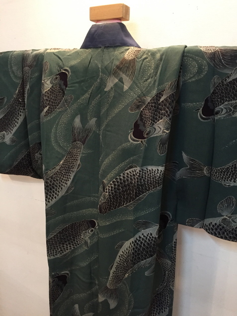 明日から!オレンジ亀甲着物・鯉泳ぐ男襦袢♪販売商品32_c0321302_20525170.jpg