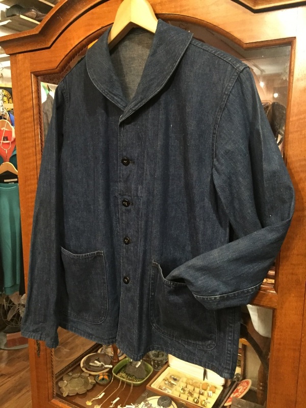 本日2回目のブログはUSNショールカラーデニムジャケットなど。 : 町田